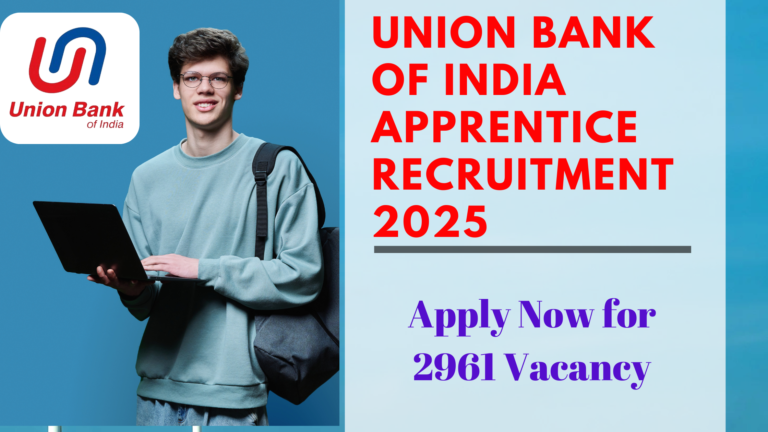 Union Bank of India Apprentice Recruitment 2025