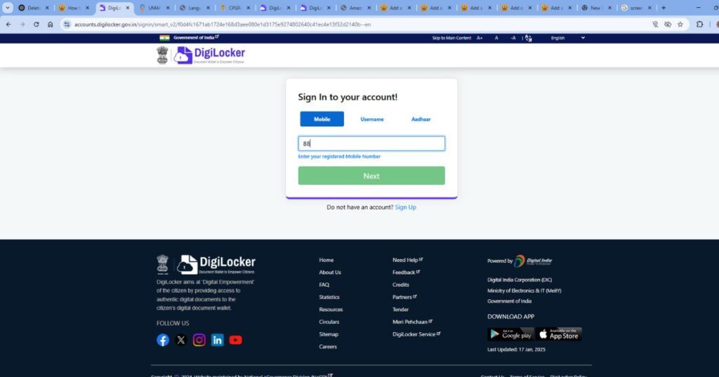 How to Delete DigiLocker Account