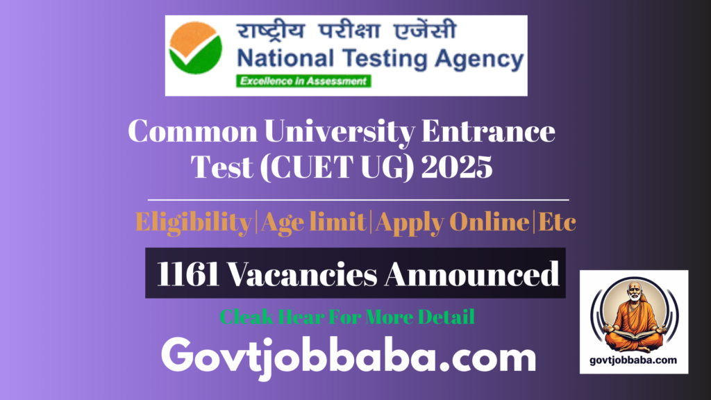 Common University Entrance Test (CUET UG) 2025