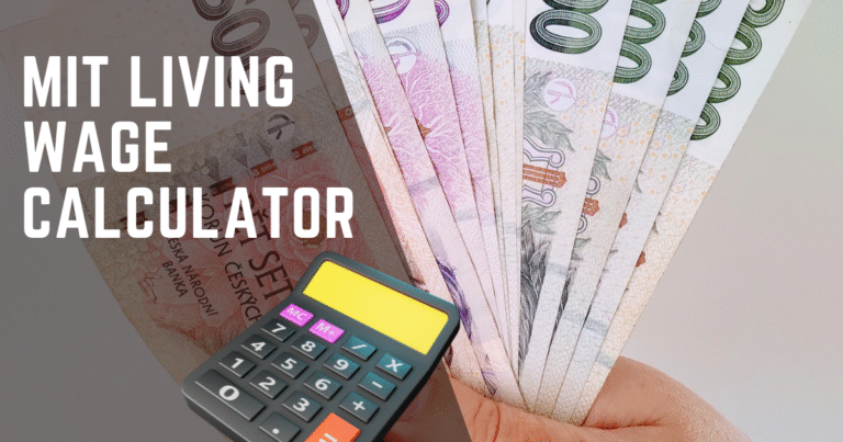 MIT Living Wage Calculator